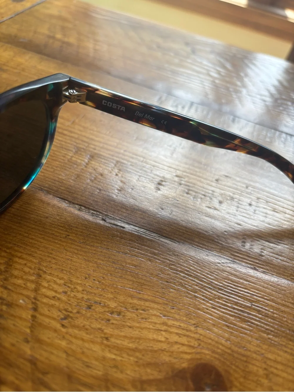 Costa Del Mar Multi-Color Shiny Ocean Tortoiseshell Sunglasses